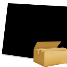 대원우드보드 보드콤 우드보드 B-060 검정색 600 x 900 mm, 3mm, 50개입