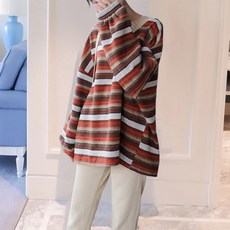 씨엔티 임산부 스트라이프 스웨터 BC178