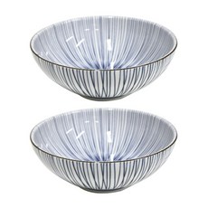 Royal Arita 竹簾紋大麵碗, 混合顏色, 2個