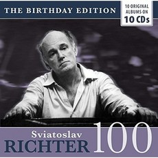 SVIATOSLAV RICHTER - THE BRITHDAY EDITION 100 스비아토슬라브 리히터: 탄생 100주년 기념 독일수입반, 10CD