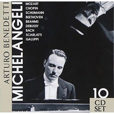ARTURO BENEDETTI MICHELANGELI - MOZART CHOPIN SCHUMANN BEETHOVEN 독일수입반, 10CD