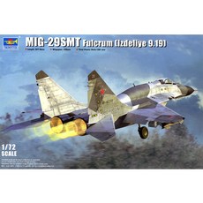 트럼페터 1/72 MIG-29SMT Fulcrum Izdeliye 9.19 프라모델 TRU01676, 1개