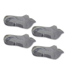 CHORUS LINE Zumba Dance Lips 純色襪子 4p, 灰色的