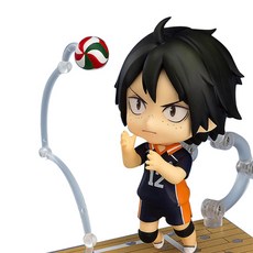 Orange Loose Nendoroid High Cut Season3 Tadashi Yamaguchi動畫公仔+配件, 1套