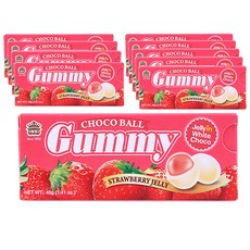 義美 草莓白巧克力球, 40g, 10盒