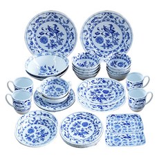 皇家有田 Zvel 宴會廳豪華餐具套組 4 人, 餐具 30入, 混色