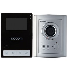 KOCOm 數字可視電話黑色 KCV-436 + 主攝像頭 KC-C71, 可視電話（KCV-436 黑色）、攝像頭（KC-C71）