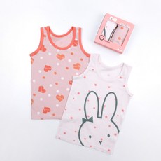 Maykids 女童款棉質彈性背心 2件 C組
