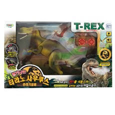 Jeonggyeong Yutong 會冒煙的暴龍 侏羅紀恐龍 機器人玩具, 混合顏色