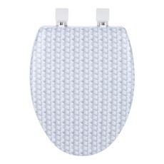 샤바스 일루젼 소프트 변기커버 O형 대형, 혼합 색상, 1개