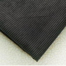 燈芯絨布, 淡化黑色