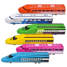 玩具組合 大型 滿滿6件組 火車, 混色