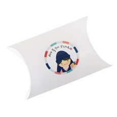 黃氏便當 半月盒 白色 20入 + 新年快樂 韓服少年 貼紙 20入, 混合顏色, 1套