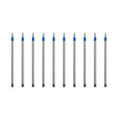 Uni 三菱 ball RE3可擦多色原子筆專用替換芯 URR-103 替換芯 0.5mm, 藍色, 10個