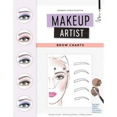 Makeup Artist Brow Charts Paperback, Createspace Independent Publishing Platform