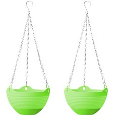 블럭마트 행인 화분, 그린, 2개