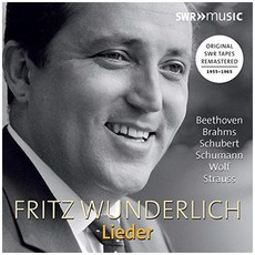 FRITZ WUNDERLICH - LIEDER 분덜리히가 부르는 독일 가곡: 베토벤 브람스 슈베르트 외 독일수입반
