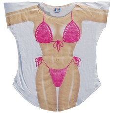 FantasyCoverups 후크시아 마크라메 커버업 티셔츠