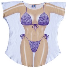 FantasyCoverups 와일드 스네이크 커버업 티셔츠