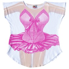 FantasyCoverups 발레리나 커버업 티셔츠