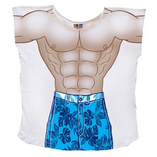 FantasyCoverups 트로피컬 가이 커버업 티셔츠