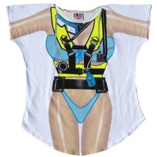 FantasyCoverups 스쿠바 걸 커버업 티셔츠