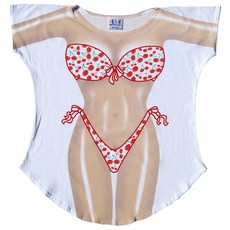 FantasyCoverups 체리 커버업 티셔츠