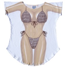 FantasyCoverups 러스틱 아일랜드 커버업 티셔츠