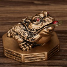 TP 招財大發三足蟾蜍擺飾, 銅