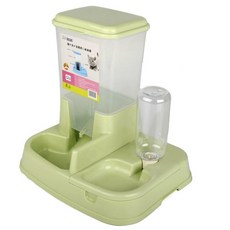 Lamour寵物飼主必備自動餵食器, 綠色