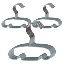 DING DONG PET 防滑衣架 灰色, 30入