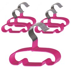 DING DONG PET 防滑衣架 粉紅色, 50個