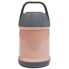 푸코 T22 핸들 보온 죽통, 핑크, 450ml, 1개