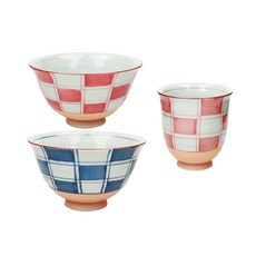 Nishonihon 日本瓷器 3 件套 1 人, 跳棋, 空氣+零食+杯子