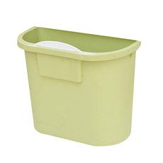 方形掛式垃圾桶, 綠色