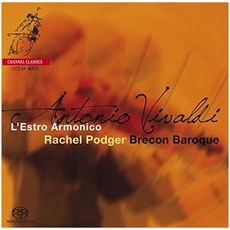 ANTONIO VIVALDI - L'ESTRO ARMONICO/ RACHEL PODGER BRECON BAROQUE SACD HYBRID 비발디: 조화의 영감 전곡 EU수입반