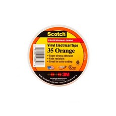 쓰리엠 절연테이프 스카치 35 20m 오렌지, 1개