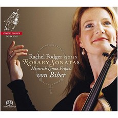 HEINRICH IGNAZ FRANZ VON BIBER - ROSARY(MYSTERY) SONATAS/ RACHEL PODGER SACD HYBRID 비버: 로자리오 소나타 전곡 EU수입반, 2CD