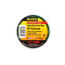 쓰리엠 절연테이프 스카치 35 20m 그린, 1개