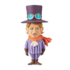 Banpresto世界收藏版海賊王ONE PIECE FILM GLOD vol 3 Jimmy Miyaz公仔, 1個