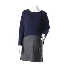 엠오엠 기모 포켓 수유 임산부 원피스 임부복