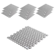 데코파라 DIY용 모자이크 타일 285 x 307 mm, TH23-GRAY, 11개