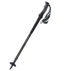 버먼트 메카 3단 등산스틱, 혼합 색상, 1개