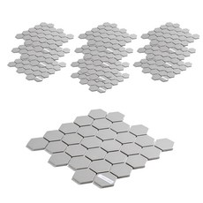 데코파라 DIY용 모자이크 타일 270 x 282 mm, TH50-GRAY, 11개입