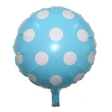 捕夢網圓形裝飾鋁箔氣球 45 x 45 cm, 圓形天空, 50入