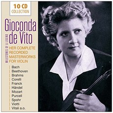 GIOCONDA DE VITO - HER COMPLETE RECORDED MASTERWORKS FOR VIOLIN 지오콘다 데 비토 : 바이올린의 전설 독일수입반
