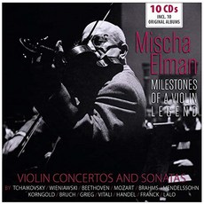 MISCHA ELMAN - VIOLIN CONCERTOS AND SONATAS : MILESTONES OF A VIOLIN LEGEND 미샤 엘만 : 명연집 - 협주곡과 소나타 모음 독일수입반