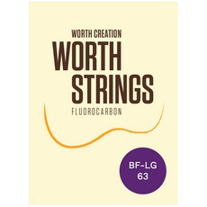 워쓰 우쿨렐레 줄, BF-LG 63, BROWN, 1개