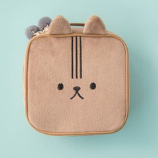 TP美妝柔軟兔子方形化妝包