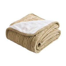 April 16 針織麻花毯